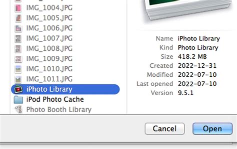 Image result for iPhoto Library File