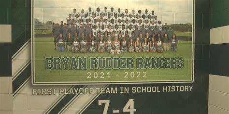 Rudder football is chasing program history