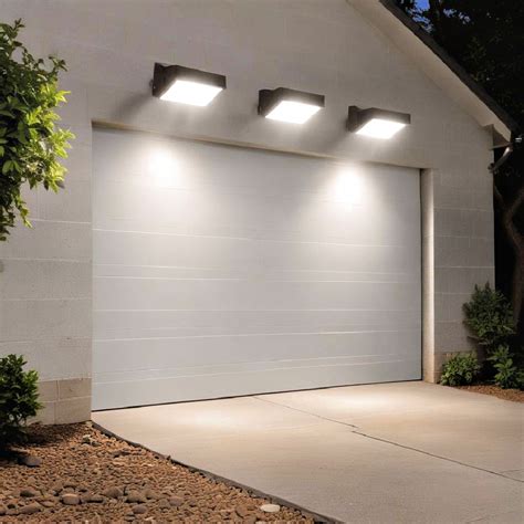20 Exterior Garage Lighting Ideas That Shine