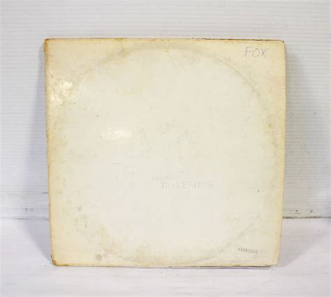 THE BEATLES WHITE ALBUM WITH SERIAL NUMBER