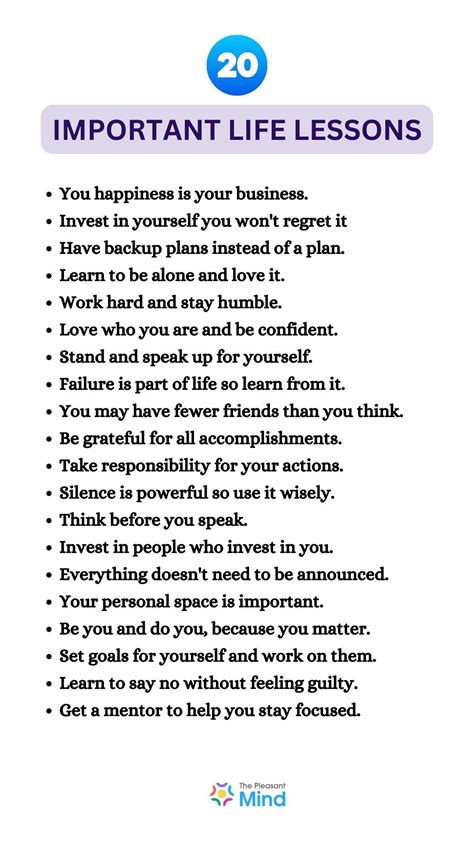 Image result for Life Lessons Examples