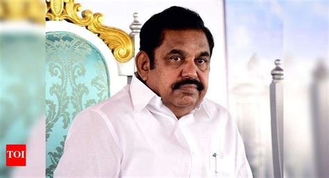DMK scripted Kodanad 'drama': Tamil Nadu CM Edappadi K Palaniswami ...