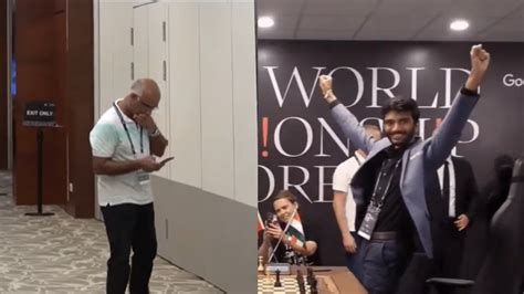 Watch: Moment Gukesh D's Father Realised His Son Is Youngest World ...