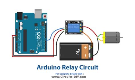 Image result for LED Arduino Using Relay