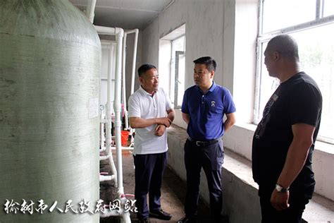 副市长杨冬侃到部分乡镇检查指导安全饮用水工作