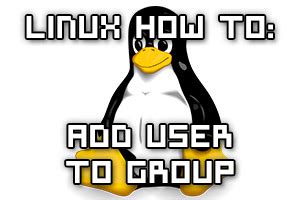 Add User to Group in Linux 的图像结果