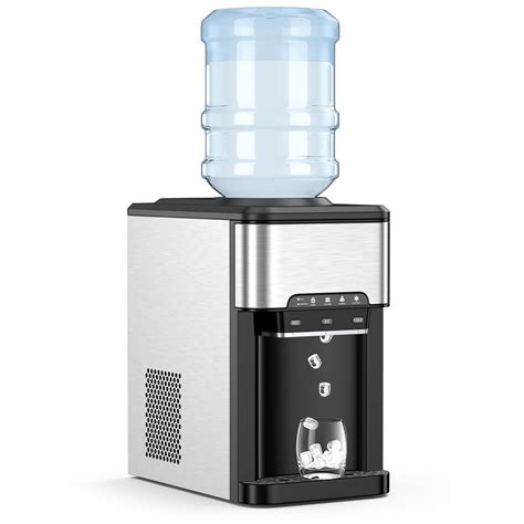 Costway 3-in-1 Water Cooler Dispenser with Built-in Ice Maker w/ 3 ...