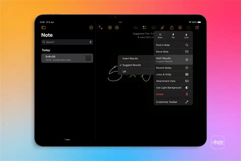 Image result for Apple Math Notes