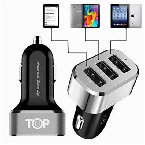 TopG 6.6A 3-USB Port Car Charger Price in India, Specs, Reviews, Offers ...