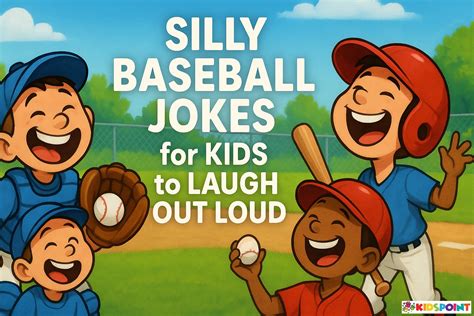 Silly Baseball Jokes for Kids to Laugh Out Loud | The Kids Point