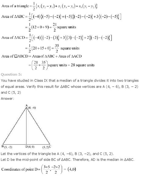 Image result for Coordinate Geometry Class 10 Formulas