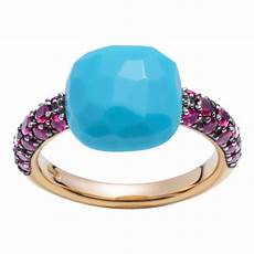 pomellato italia ring with turquoise and rubies pomellato the pomellato italia ring with turquoise and rubies pomellato the