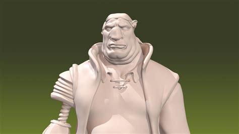 STL file John Silver - Treasure Planet・3D print design to download・Cults