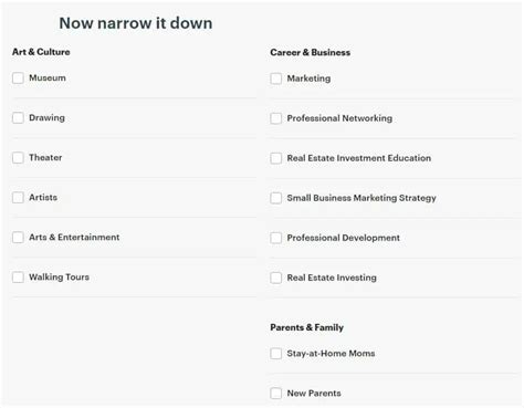 Image result for Meetup Profile