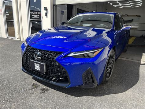 2023 Lexus IS500 (Ultrasonic Blue Mica 2.0) — DETAILERSHIP™
