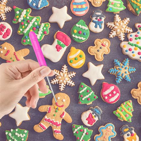 10 Pieces Sugar Stir Needle Cookie Scribe Tool Cookie Decorating ...