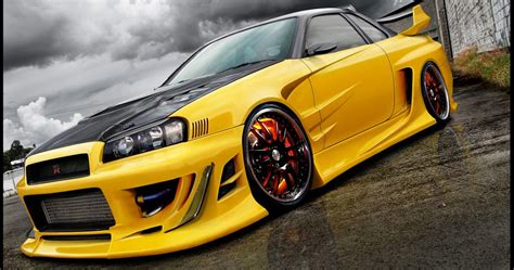 SPORTS CARS: NISSAN skyline GTR r34 wallpaper