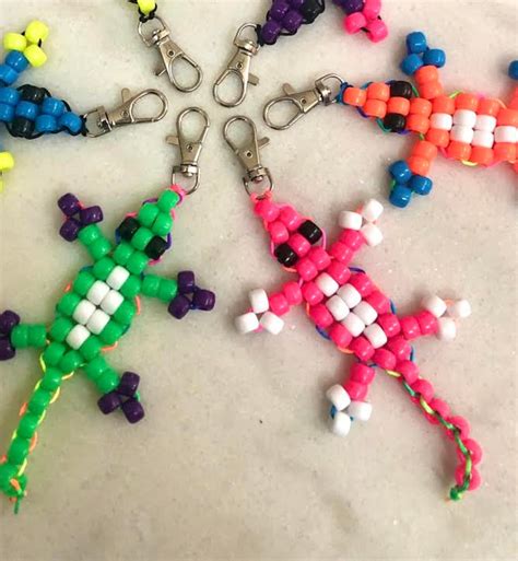 Image result for Braided Beaded Keychain Tutorial