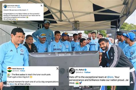 Indian Cricketers Celebrate Chandrayaan-3 Landing, BCCI Shares Video ...