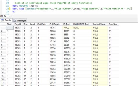 Image result for SQL Server Table Structure