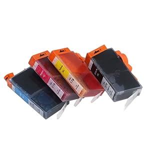 Printer Ink Cartridge ABS Non-Fading Ink Cartridge Kit for C6380 for ...