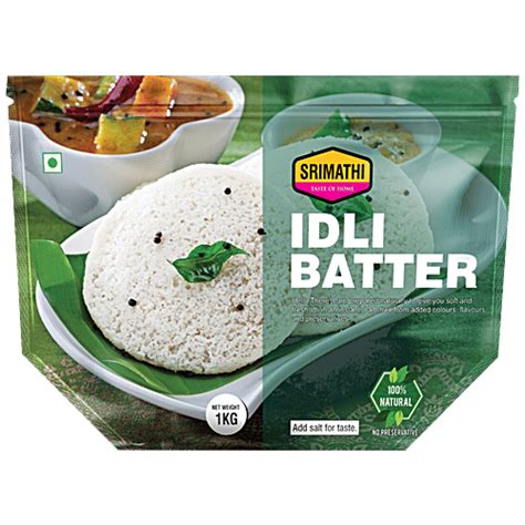 Buy Srimathi Foods Idli Batter - 100% Natural, No Preservatives, Need ...