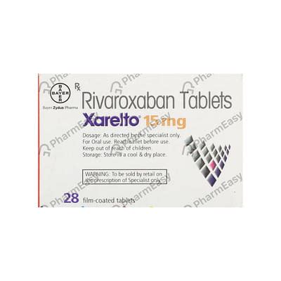 Xarelto 15 MG Tablet (14): Uses, Side Effects, Price & Dosage | PharmEasy