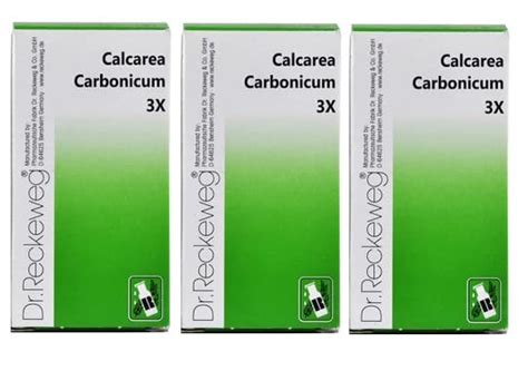 Buy Calcarea Carb 3x Tablet (PACK OF 3) Dr. Reckeweg Online at Low ...