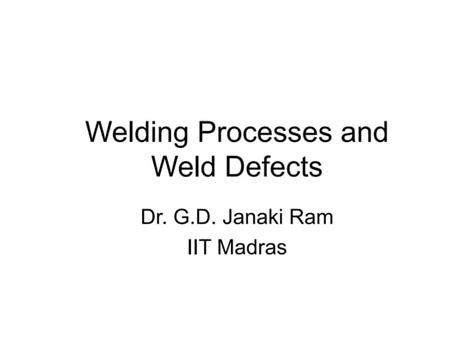 Image result for Fusion Welding Example