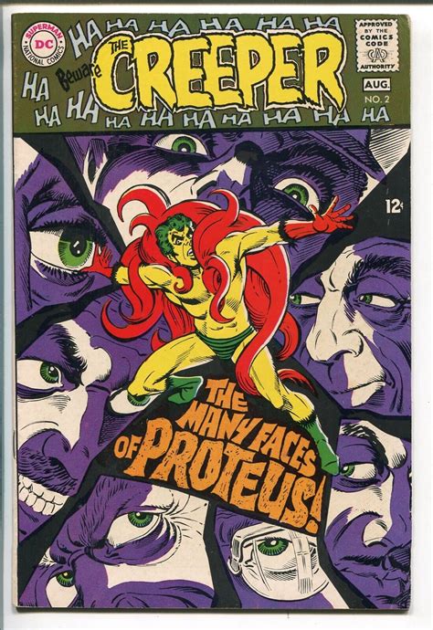 Beware the Creeper #2 1968-Dc Comics--Steve Ditko Art-Bizarre-Fn/VF ...