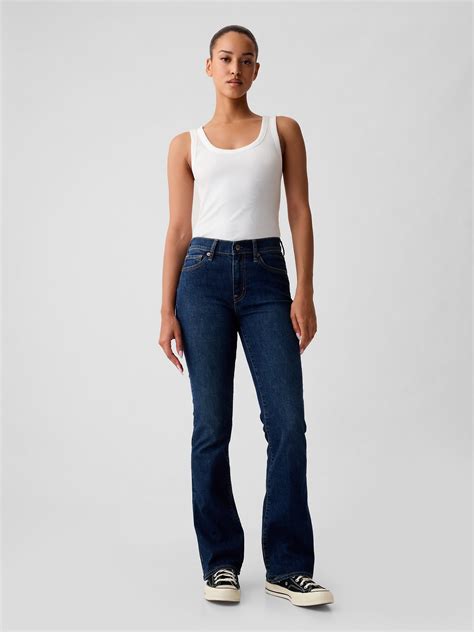 Mid Rise Baby Boot Jeans | Gap