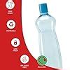 MILTON Pacific Pack of 6 Water Bottles, 1 Litre Each, Reusable Plastic ...
