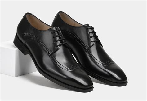 MATEO | MEN BLACK WINGTIP DERBYS