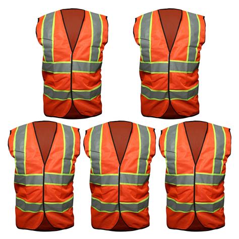 SAFEDOT S4 Reflective Safety Vest with 2 Inch Strips 90 GSM Unisex ...