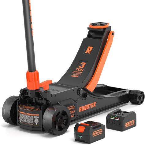 Amazon.com: ROADTEK 3 Ton Electric Floor Jack, Low Profile Jack for ...
