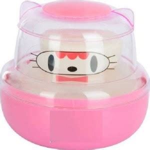 Honey Shopee Plastic Powder Puff with Powder Storage -Pink - Buy Baby ...