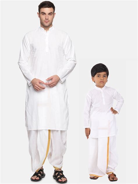 Father Son Matching Kurta Dhotipant Set – SETHUKRISHNA