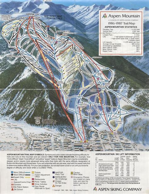 Aspen Colorado Ski Resorts Map