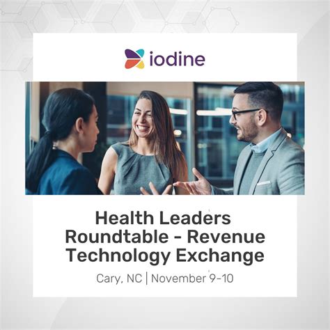 Exciting news - Iodine Software will be attending Health Leaders Roundtable November 9-10! We're ...