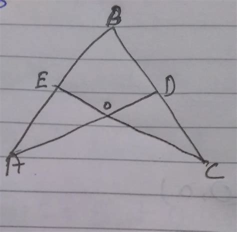 In the given figure, if ∠A = ∠C and AB = BC, then show that ∆ CBE≅∆ ABD ...