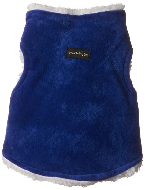 Kitty & The Woof Gang Blue Velvet Winter Jacket | Warm and Cozy Coat ...