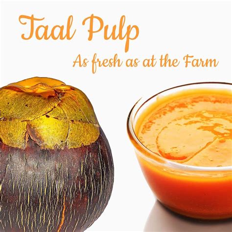 Rasoraj Fresh and Natural Palm/Taal Fruit Pulp | No Added Preservative ...