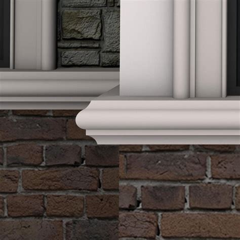 The Ava Composite Exterior Window Sill Moulding - Mouldex Mouldings