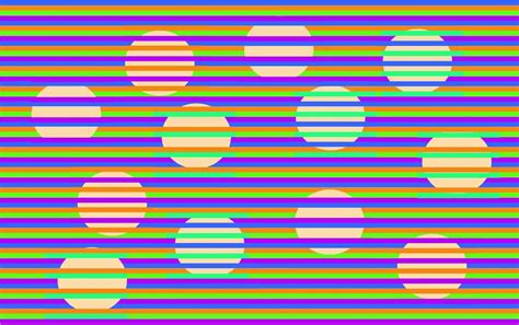 Download Lines And Circles Color Illusion Picture | Wallpapers.com