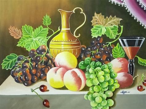 Buy Painting Fruits Basket Painting Artwork No 16027 by Indian Artist ...