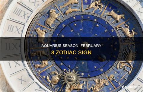 Aquarius Season: February 8 Zodiac Sign | ShunSpirit
