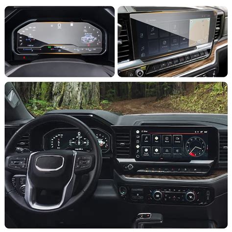 Buy YEE PINGMC Elevation Screen Protector 2022 GMC Sierra Accessories, 2022 GMC Sierra 1500 SLE ...