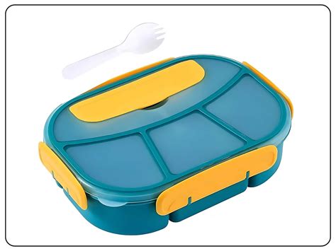 Bento Lunch Box With 4 Individual Compartments – DOD Kart