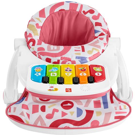 Fisher-Price Kick and Play Deluxe Pink Sit-Me-Up Seat