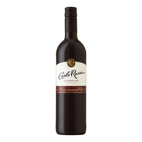 Carlo Rossi Red Wine - Californian Blend - 750ml - Boozy.ph